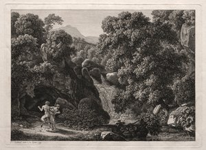 Heroïsch Landschap: De Sater en de Nimf, 1799