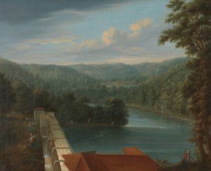 De waterreservoirs, de zogenaamde Bends, in het Belgrado-bos