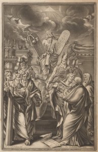 Biblia Ectypa (Beeldbijbel) door Johann Christoph Weigel