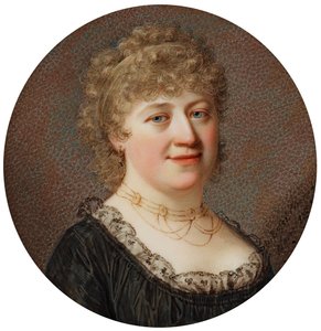 Carolina Susanna Oxelgren (1773-1802) door Johann Dominik Bossi
