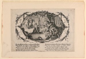 Duodecim Annorum Doctor in Templo Christus door Johann Evangelist Holzer