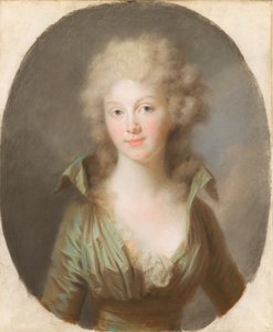 Friederike Luise Wilhelmine van Pruisen 1774-1837, Koningin der Nederlanden, ca. 1790 door Johann Friedrich August Tischbein