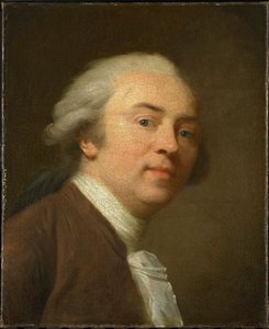 Zelfportret, 1782 door Johann Friedrich August Tischbein