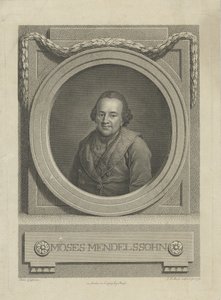 Portret van Moses Mendelssohn 1729-1786, 1772
