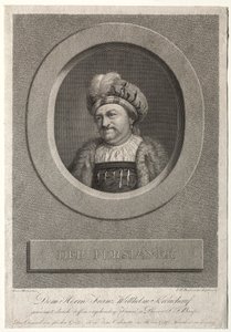 De Pers - Portret van Franz Wilhelm Kreuchauf door Johann Friedrich Bause