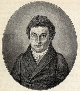 Portret van Johann Gottlieb Fichte 1762-1814 door Johann Friedrich Jügel