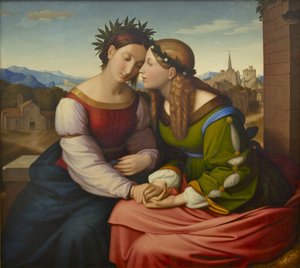 Italia en Germania Sulamith en Maria, 1828