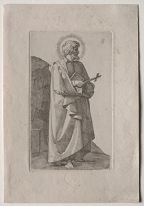Sint Philippus Neri door Johann Friedrich Overbeck