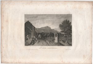 Johannisberg Kasteel door Johann Georg Martini