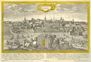 Leipzig door Johann Georg Ringlin