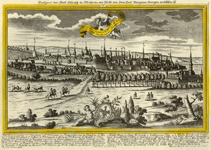 Olomouc, c1740 door Johann Georg Ringlin