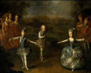 Voorstelling van het ballet 