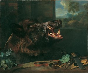 Stilleven met Wild Zwijn
