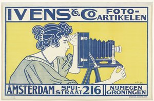 Reclameposters voor Ivens & Co en Guy de Coral & Co