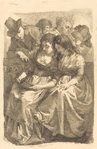 Schadow en Zijn Familie door Johann Gottfried Schadow