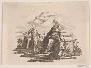 Vignet voor H. Niemeyer "Bijbelse Karakteristieken" door Johann Gottlieb Friedrich