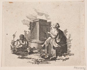 Vignet voor H. Niemeyer "Bijbelse Karakteristieken" door Johann Gottlieb Friedrich