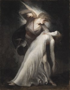 Celadon en Amelia door Johann Heinrich Füssli