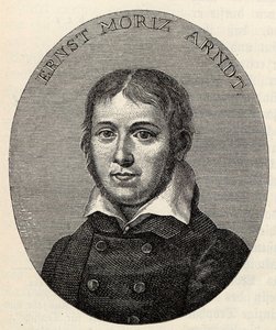 Portret van Ernst Moritz Arndt 1769-1860