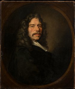 Portret van Nicolaus Ruland (?) door Johann Heinrich Roos