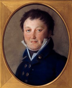 Portret van Constant Wairy, eerste lakei van keizer Napoleon tot 1814 door Johann Heinrich Schmidt
