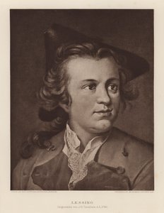 Gotthold Ephraim Lessing, Duitse dramaturg en filosoof door Johann Heinrich Tischbein