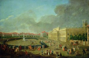 De Inwijding van het Monument voor Frederik II in Kassel, 1783