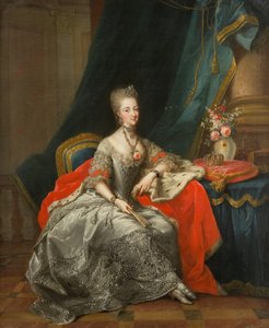 Markgravin Philippine van Brandenburg-Schwedt 1745-1800, Landgravin van Hessen-Kassel, 1774 door Johann Heinrich Tischbein