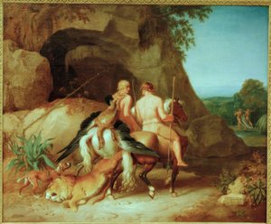 Kastor en Pollux – De kracht van de man door Johann Heinrich Wilhelm Tischbein