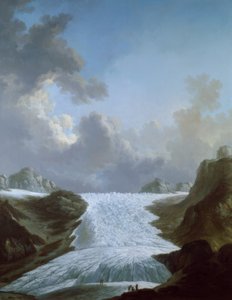Der Rhonegletscher von Johann Heinrich Wüest