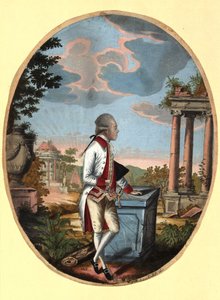Grootvorst Paul van Rusland 1754-1801, later Tsaar Paul I, 1782 door Johann Hieronymus Loeschenkohl