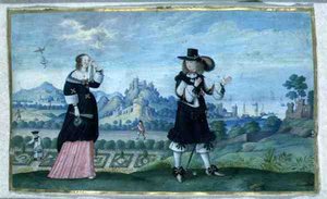 Een Hartelijk Afscheid door Johann Jacob Besserer