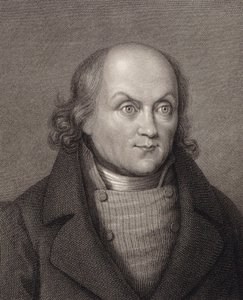Portret van Hans Georg Nägeli 1773-1836 door Johann Martin Esslinger