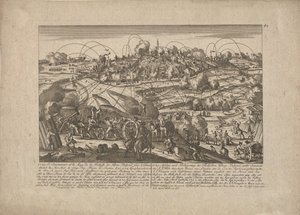 De verovering van Belgrado op 8 oktober 1789, 1789 door Johann Martin Will