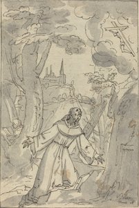De Stigmatisatie van Sint Franciscus door Johann Matthias Kager