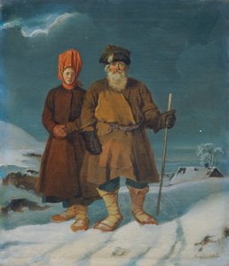 Russisch boerenpaar