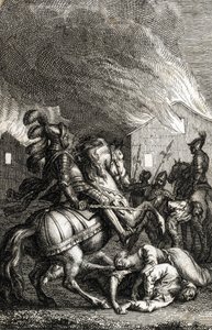 De verovering van Thüringen door keizer Adolf van Nassau