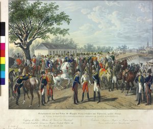 Ontvangst van de geallieerde vorsten in Wenen 1814
