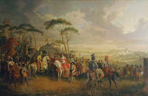 Intocht van keizer Frederik III in Rome