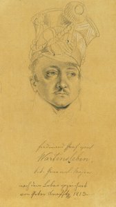 Ferdinand Graaf van Wartensleben door Johann Peter Krafft