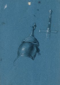 Studie van een Helm door Johann Peter Krafft