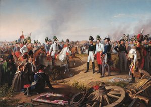 De overwinningsverklaring na de Slag bij Leipzig, 1813 door Johann Peter Krafft