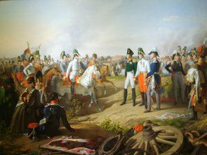 Overwinningsverklaring na de slag bij Leipzig, 1813 door Johann Peter Krafft