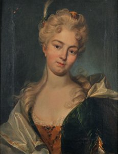Duits: Portret van Anna Veronika Gross (1684-1733).