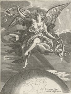 Allegorie van de Faam door Johann Sadeler (I)