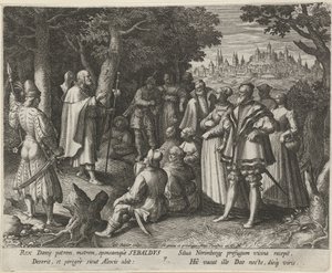 Heilige Sebaldus van Neurenberg als kluizenaar