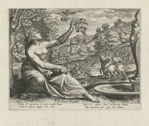 Lente door Johann Sadeler (I)