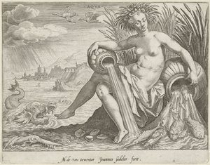 Water door Johann Sadeler (I)