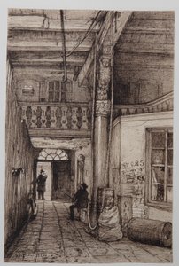 Nieuw muurkozijn 21-05-1885 door Johann Theobald Riefesell