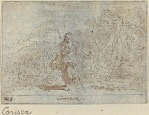 Corisca door Johann Wilhelm Baur